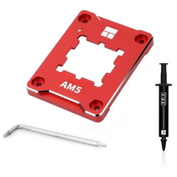 利民AMD-ASF RED AM5 CPU 安規固定框架 全鋁合金+絕緣墊含TF7 1G