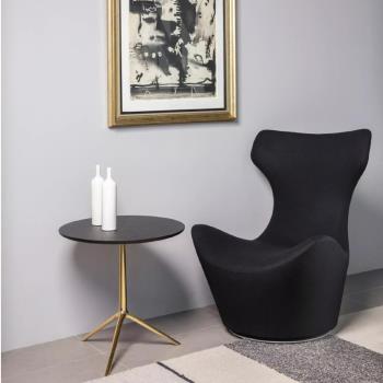 B&B Italia Grande Papilio創意設計師玻璃鋼鳳碟椅酒店接待椅子