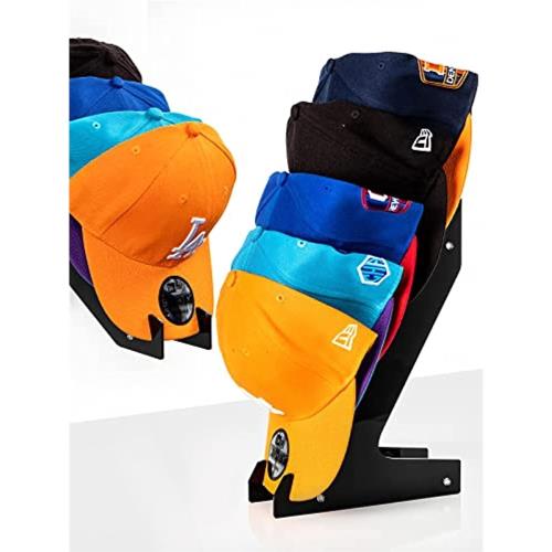 帽子壁掛架亞克力棒球帽收納架服裝店鴨舌帽展示架防曬帽門后架子