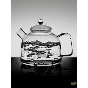 德國Trendglas Jena煮茶壺耐高溫玻璃直火煮熱紅酒壺果茶壺燒水壺