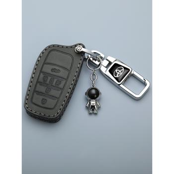 適用于豐田塞納汽車鑰匙套22款格瑞維亞賽那埃爾法威爾法高檔包扣