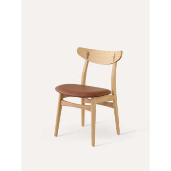 CH30 Chair大師設計北歐風實木侘寂中古現代簡約經典意式極簡餐椅