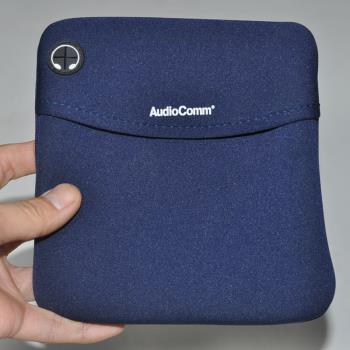 日本原裝CD機小腰包手機MP3聽歌防塵彈性收納袋銀行卡票據保護包