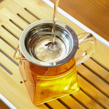 耐高溫加厚公道杯玻璃日式公杯家用高檔分茶器茶漏套裝功夫茶具杯