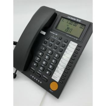 領域8B高檔電話機辦公家用有線座機MUTE靜音一鍵通免提通話10組一
