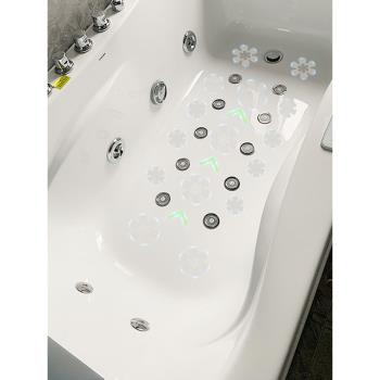 浴缸防滑貼淋浴洗澡瓷磚地板止滑地墊浴室防水防滑條不積水易干燥