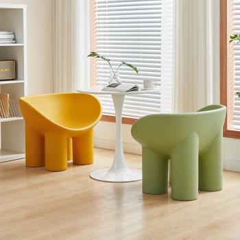 北歐大象腿椅懶人沙發椅設計師椅子客廳戶外簡約創意網紅休閑
