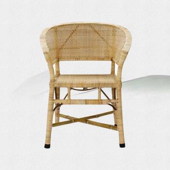 天然藤椅老人椅手工老式編織家用懷舊陽臺專柜單人老年高靠背