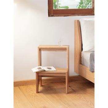 MUMO木墨 夏克式梯凳 椅子現代簡約陽臺家用休閑實木坐椅餐椅