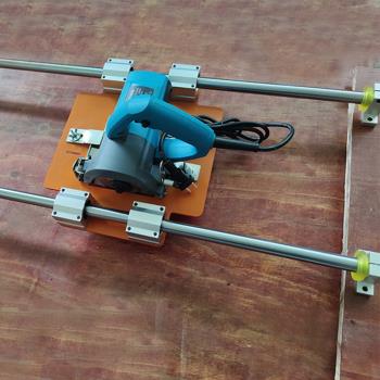 直線光軸實心滑桿導軌滑塊光桿滑軌木工裁板切割機鋸臺裁瓷磚全套