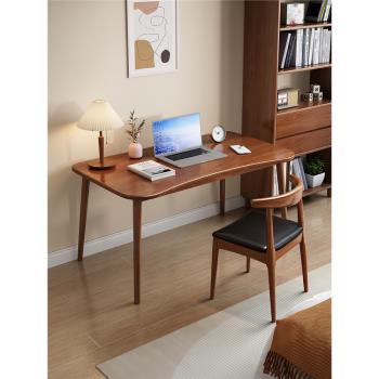 全實木書桌小戶型臥室家用學生學習桌家用臺式電腦桌簡易辦公桌子