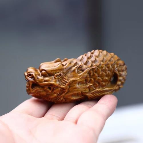 明治期 堤物 木製 烏天狗 根付（初品・買取品） 根付 明治の値段と価格