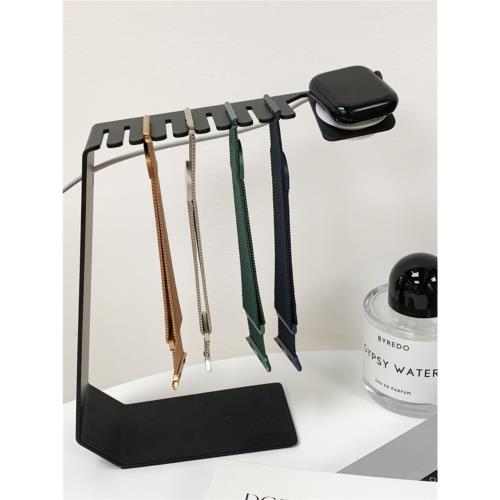 不銹鋼iWatch手表帶收納架子高級感適用蘋果手表帶不掉色整理收納