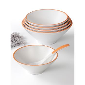 密胺餐具面碗商用仿瓷麻辣燙大碗拌面米線碗湯粉湯面湯碗螺螄粉碗