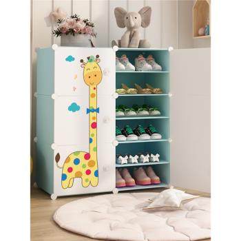 防塵幼兒園兒童專用鞋架寶寶鞋柜收納家用小孩小型多層簡易男女孩