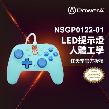 【PowerA台灣公司貨】|任天堂官方授權|Nano有線遊戲手把(NSGP0122-01)-動物森友會
