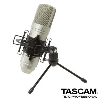 【TASCAM】電容式麥克風 TM-80(銀)公司貨