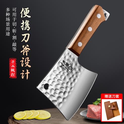 斧頭砍骨刀小號農用砍樹斧子戶外砍柴刀露營剁骨頭專用刀菜刀鋒利