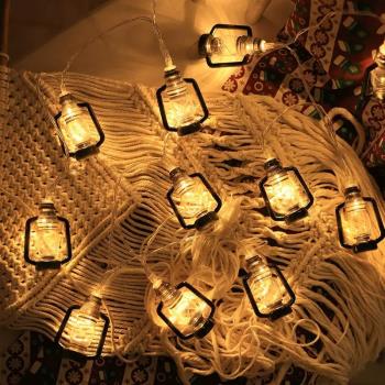 跨境萬圣節LED煤油燈復古馬燈經典老式燈房間氣氛布置燈節日裝飾