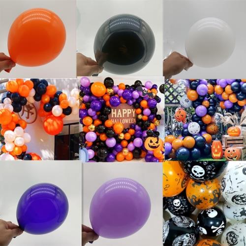 萬圣節氣球裝飾商場門店鋪酒吧KTV教室派對恐怖氣氛布置桌飄套裝