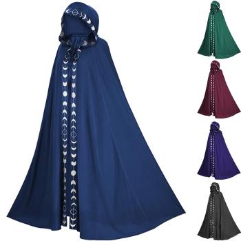 hooded cloak medieval renaissance dress Halloween costumes