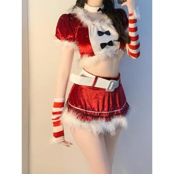 性感圣誕裝制服誘惑可愛兔子裝演出服萬圣節兔女郎cosplay女仆裝