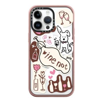 CASETiFY狗狗的獨處時光 藝術家聯名gula手機殼適用蘋果iPhone 15/14/pro/max/13磁吸magsafe鏡面防摔保護套