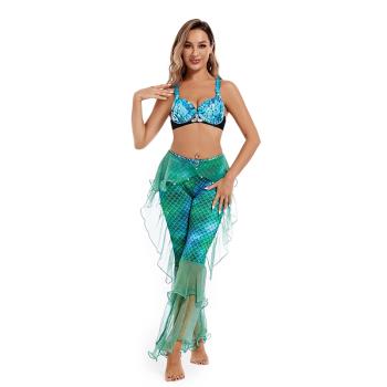 異域風情服裝異族美人魚公主景點萬聖節cos套裝肚皮舞服2023新款