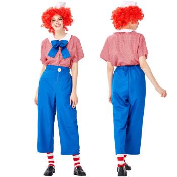 萬聖節服 女 成人玩具總動員服裝 cosplay洋娃娃 男女同款小丑服