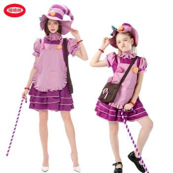 cosplay親子裝魔法扮演服女巫