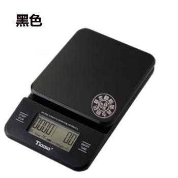 臺灣Tiamo V60多功能電子秤 手沖咖啡吧臺稱 克秤 帶計時器 3KG