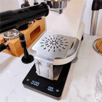 迷你秤架意式電子秤增高架咖啡稱架咖啡機咖啡電子稱支架高度可調