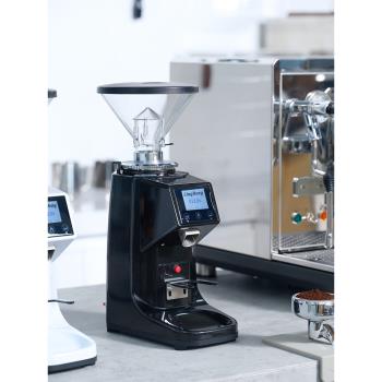 凌動意式咖啡電動磨豆機LD-22家/商用電控定時定量直出咖啡研磨機