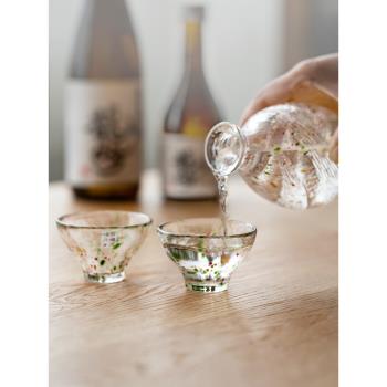 東洋佐佐木家用清酒壺套裝酒具送禮日本進口日式玻璃茶杯小酒杯子