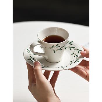 英國Portmeirion波特美林幸運葉系列陶瓷咖啡杯下午茶對杯碟套裝