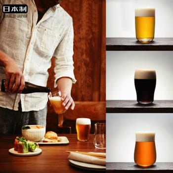 日本進口aderia石冢硝子復古啤酒杯創意精釀洋酒品酒杯水杯玻璃杯