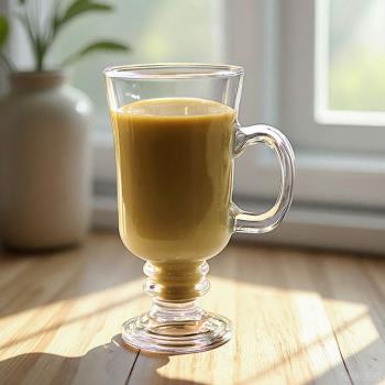 小精緻啤酒杯網紅帶把手珍珠奶茶