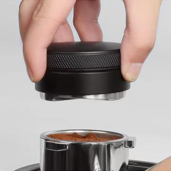 新款重力自卸式意式咖啡布粉器自動調節高度 51/53/58mm