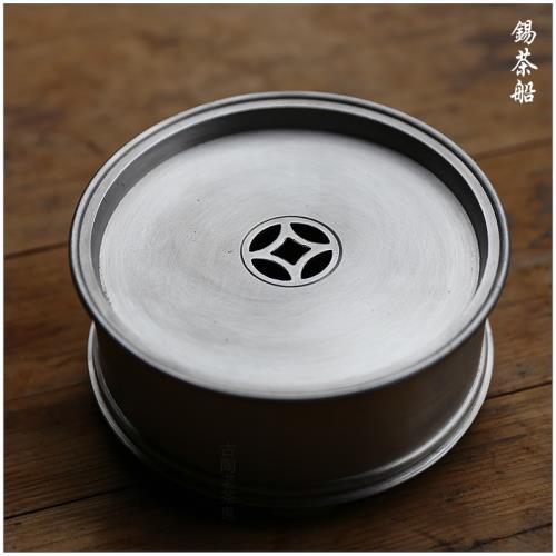 錫茶船】古陶老茶鬼潮陽錫器打錫顏工夫茶茶盤壺承銅錢|茶盤|ETMall東森