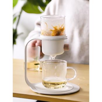 網紅創意磁吸 全自動杯茶水分離懶人泡茶壺神器 大容量高端沖茶器