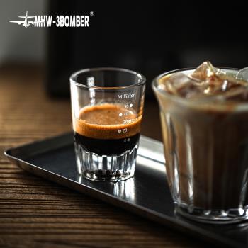 咖啡shot杯玻璃帶刻度50ml轟炸機