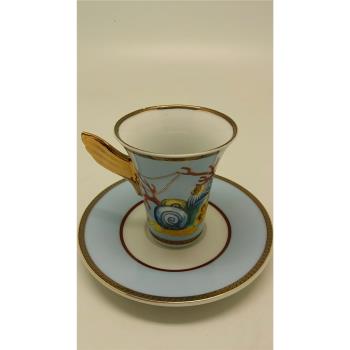 陶瓷咖啡杯碟套裝歐式小奢華茶具英式下午茶杯子家用茶杯水杯客廳