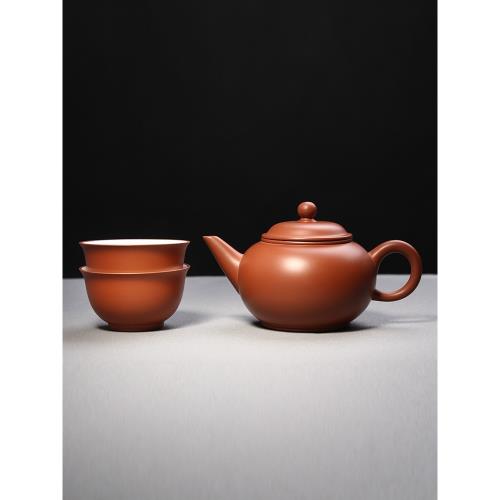 中國臺灣省三希堂紫砂壺大容量200ml標準8杯水平直嘴中式泡茶壺具|茶壺