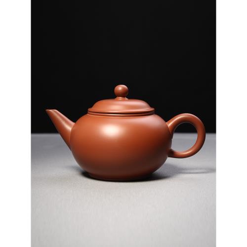 中國臺灣省三希堂紫砂壺大容量200ml標準8杯水平直嘴中式泡茶壺具|茶壺