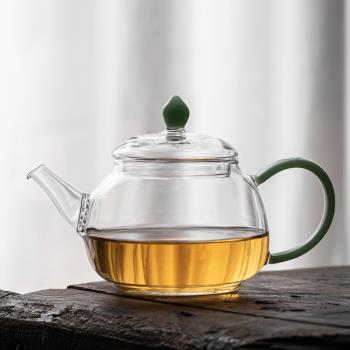 舊望格大號玻璃功夫茶具茶壺家用辦公過濾泡茶器耐熱花茶綠茶壺
