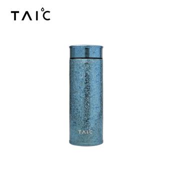 TAIC純鈦保溫杯帶濾網高檔泡茶銀羽杯新升級款400ML