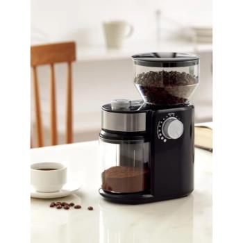 電動磨豆機咖啡豆研磨機手沖意式咖啡機家用小型磨粉磨豆器全自動
