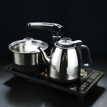 全自動上水電熱爐燒水壺泡茶器功夫茶具煮茶器抽水保溫一體茶臺