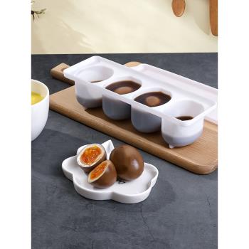 日本echo簡易腌蛋盒腌制茶葉蛋用保鮮盒溏心蛋鹵蛋浸蛋盒漬蛋神器