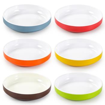 凱柏雅密胺小碟子塑料圓形碟餐廳小菜碟火鍋蘸料調料碟小吃盤商用